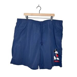 Disney‎ Mens Disneyland Mickey Mouse Swim Shorts Blue Swim Trunks XXL